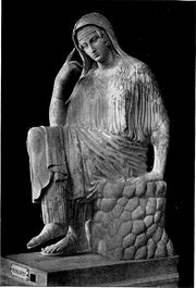 Estatua de Pen&eacute;lope en el Vaticano, Roma
